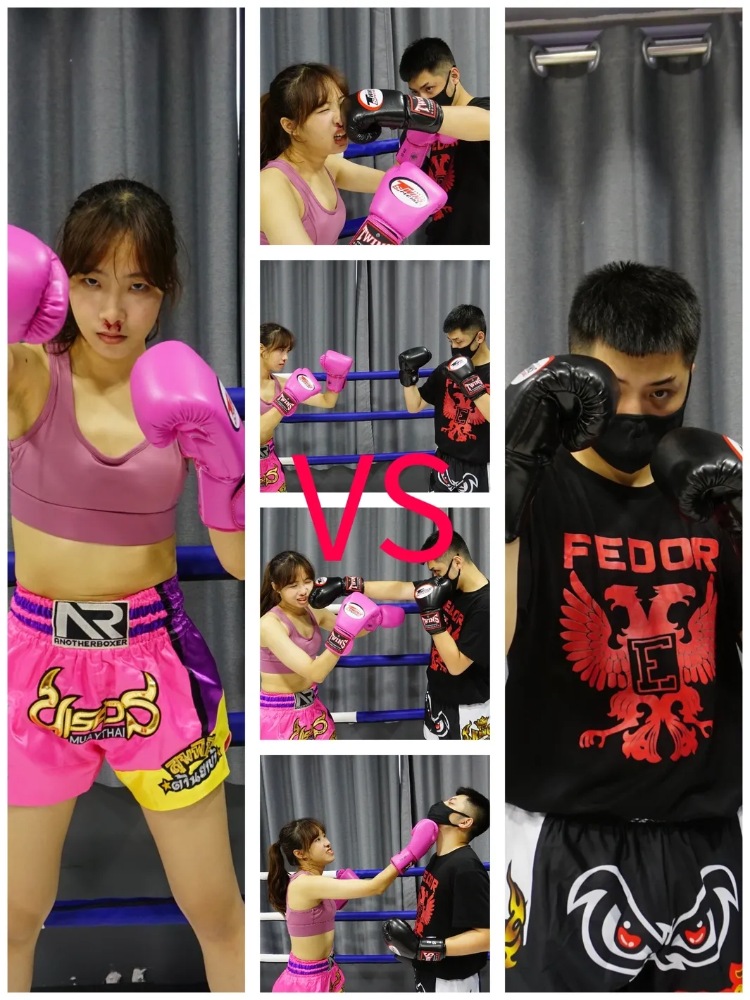 SD-F014 芳芳 vs hawk-格斗艺术